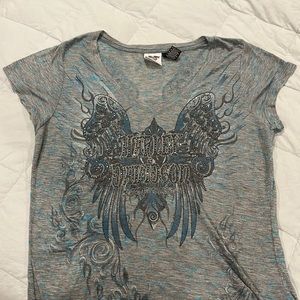 Harley Davidson burnout T size L